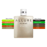 Allure Homme Edition Blanche Mens EDP Spray 3.4oz/100ml